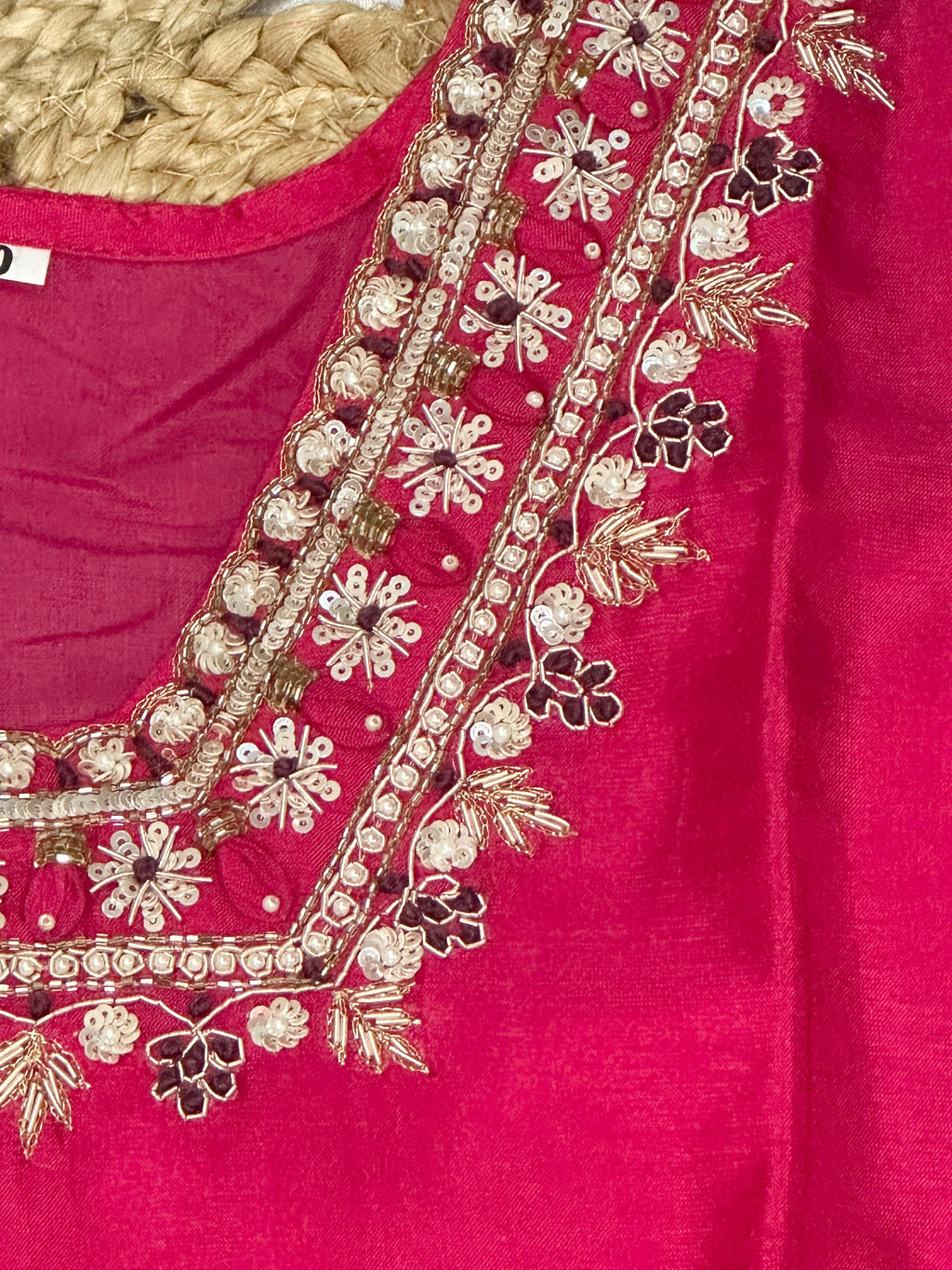 Pink Flare Salwar Set
