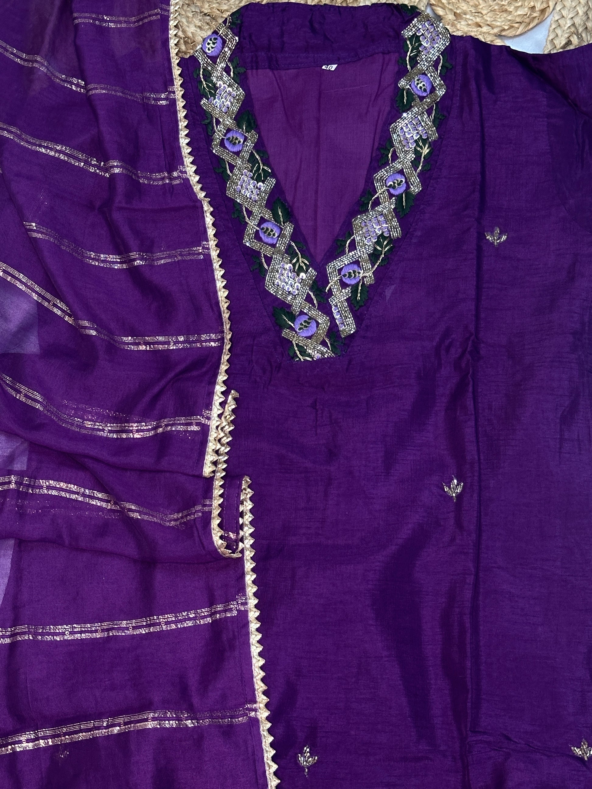 Purple Haze Salwar Set