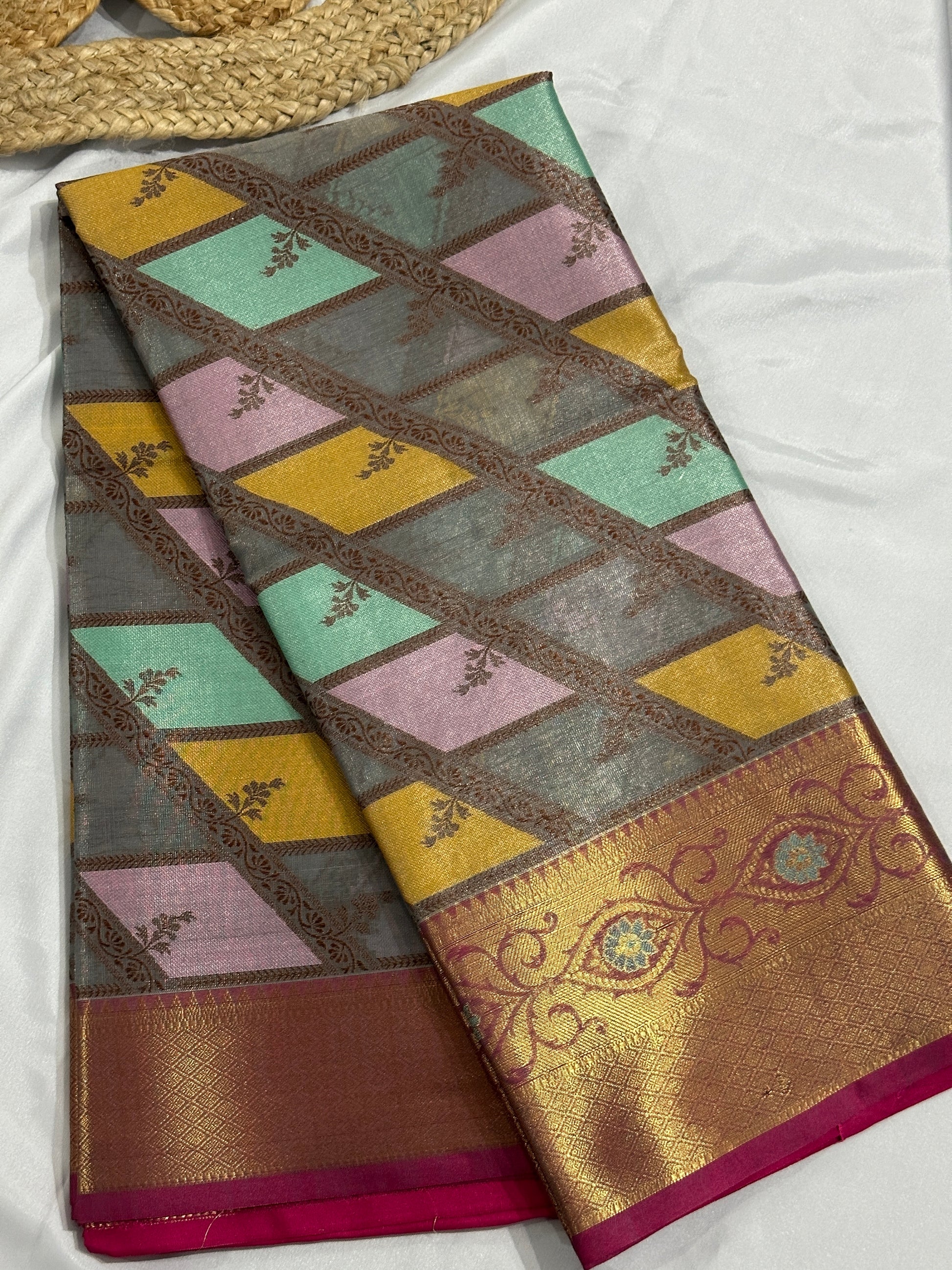 Banarasi Warm Silk Rangkaat Saree