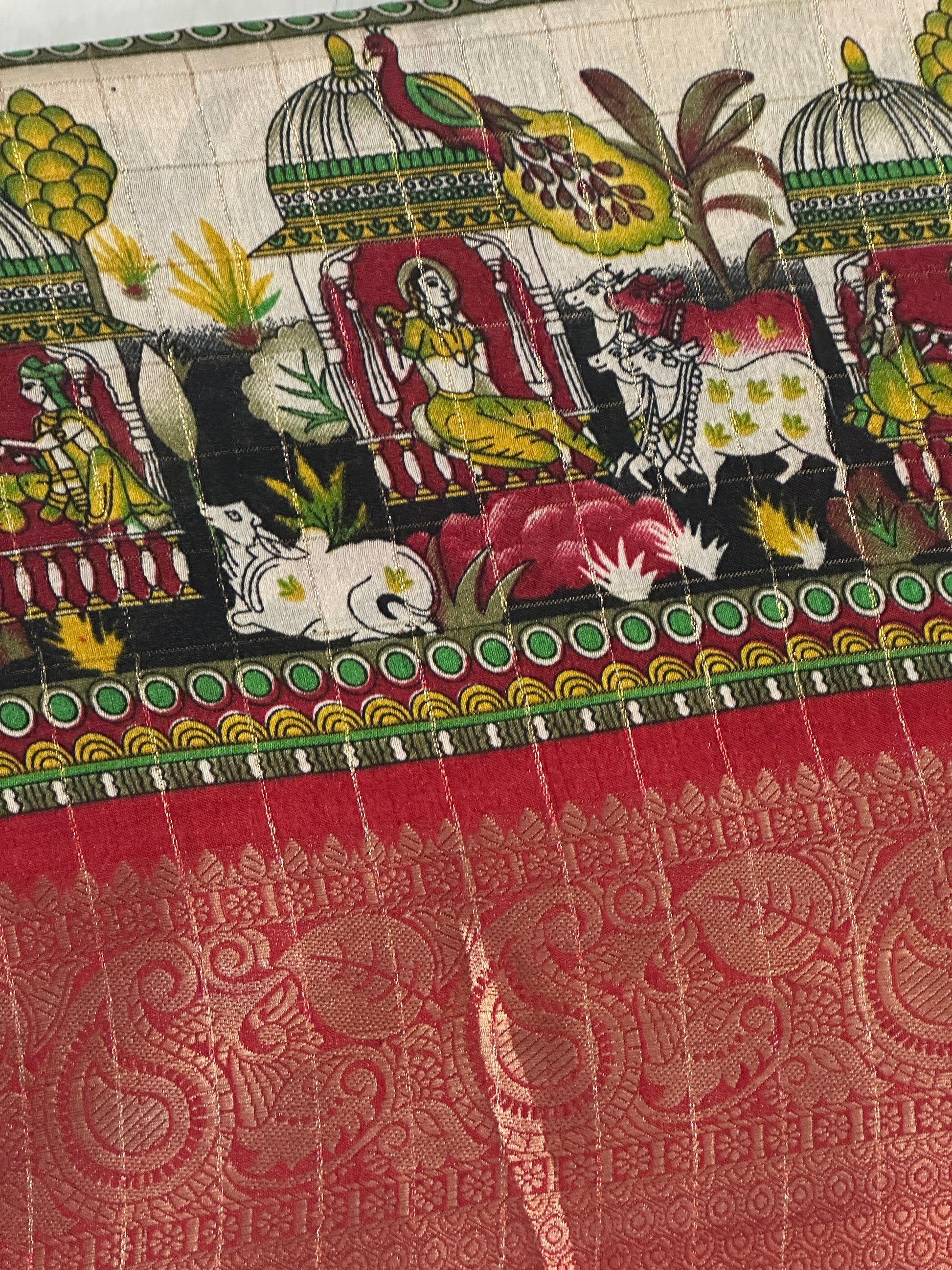 Black Dola Silk Saree