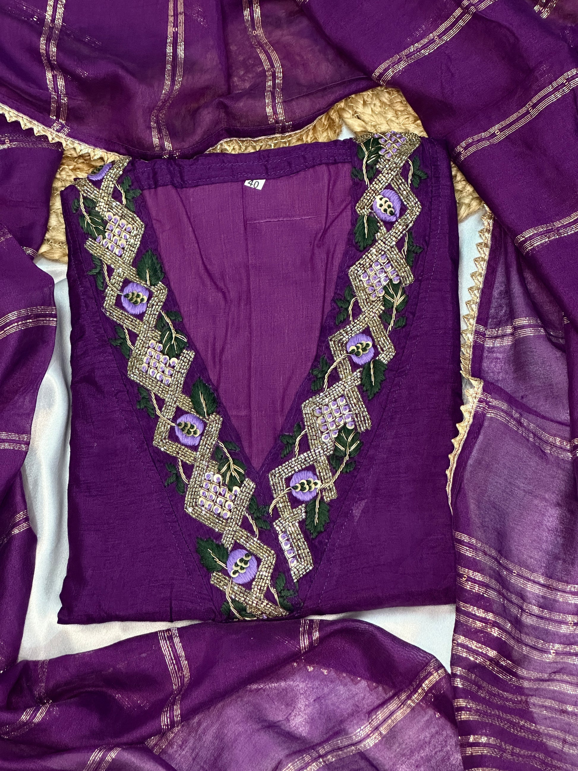 Purple Haze Salwar Set