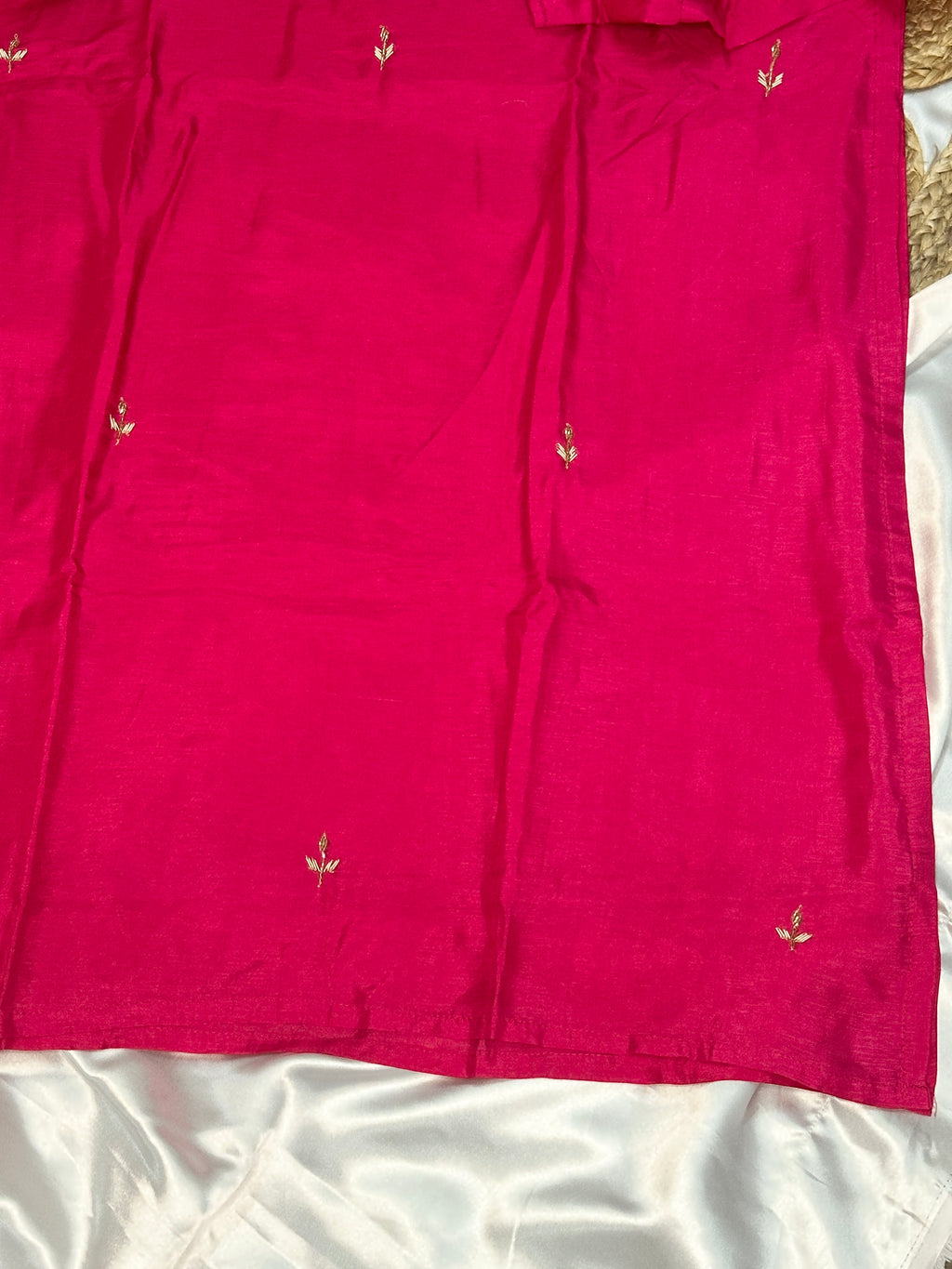 Pink Flare Salwar Set