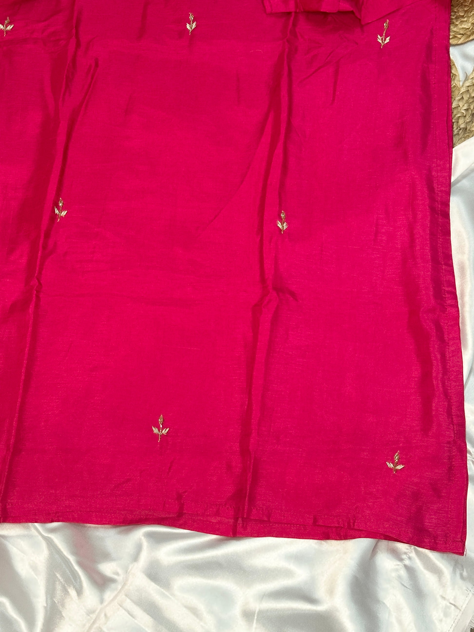 Pink Flare Salwar Set