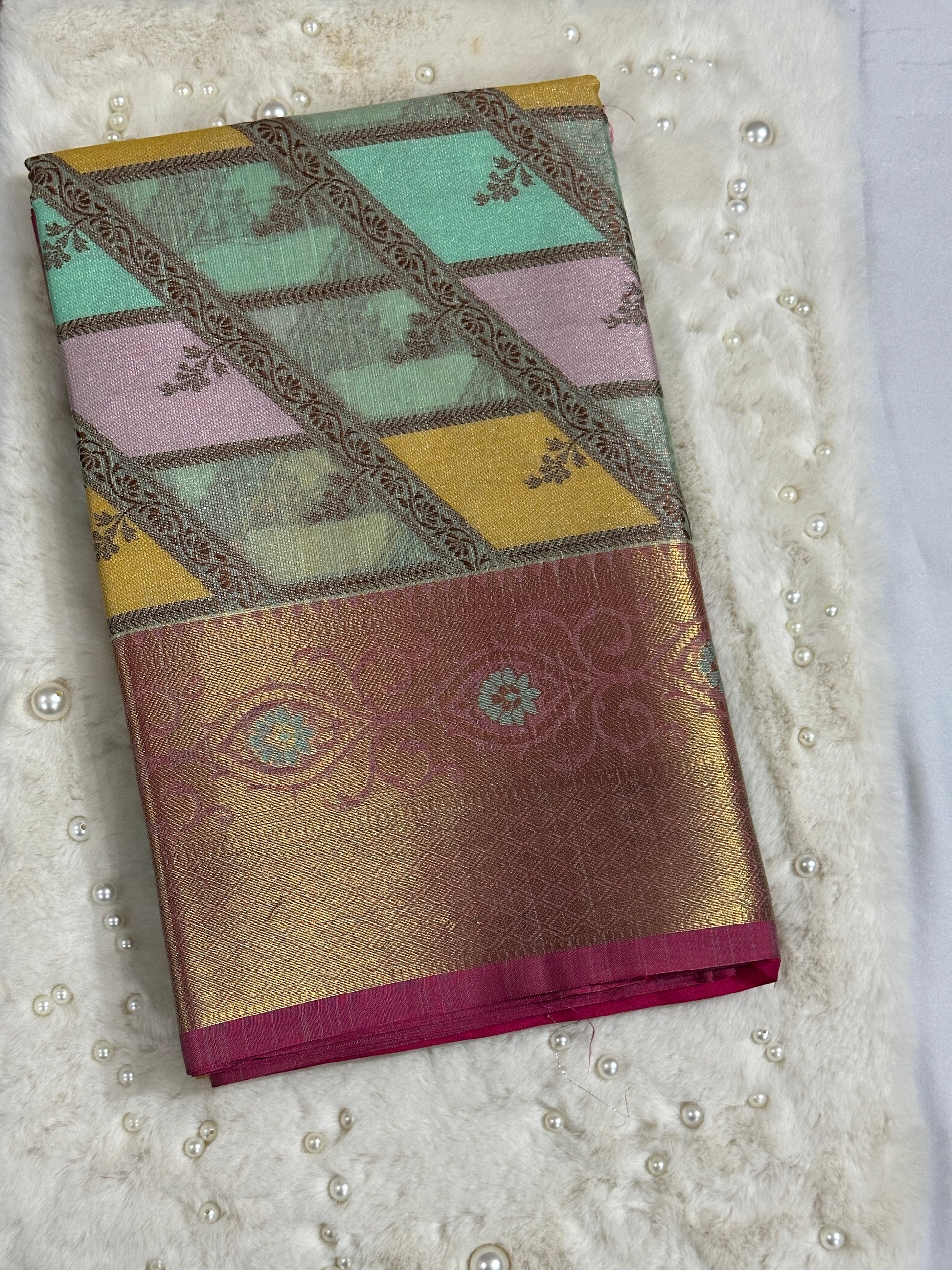 Banarasi Warm Silk Rangkaat Saree