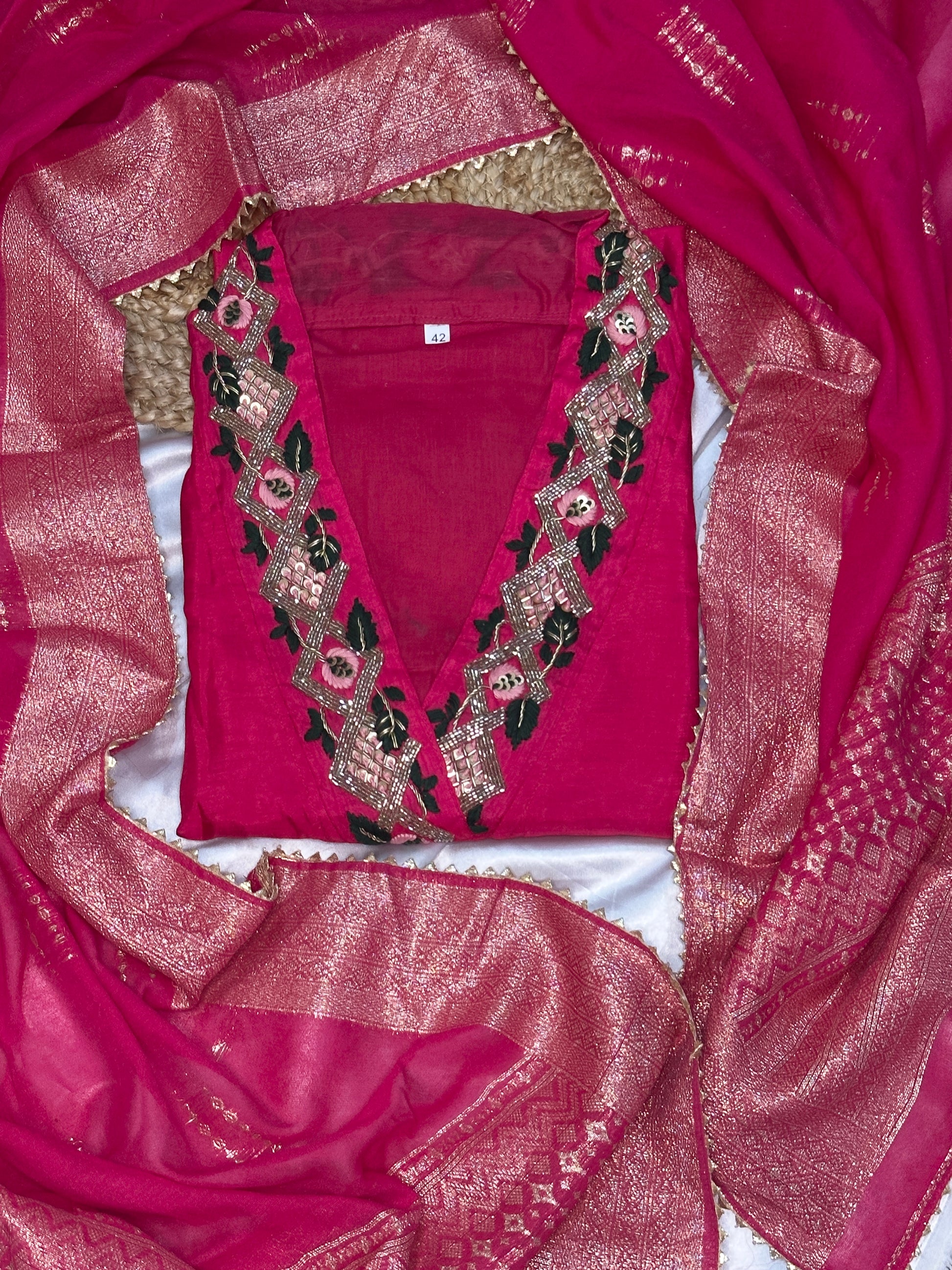 Pink Mirage Salwar Set