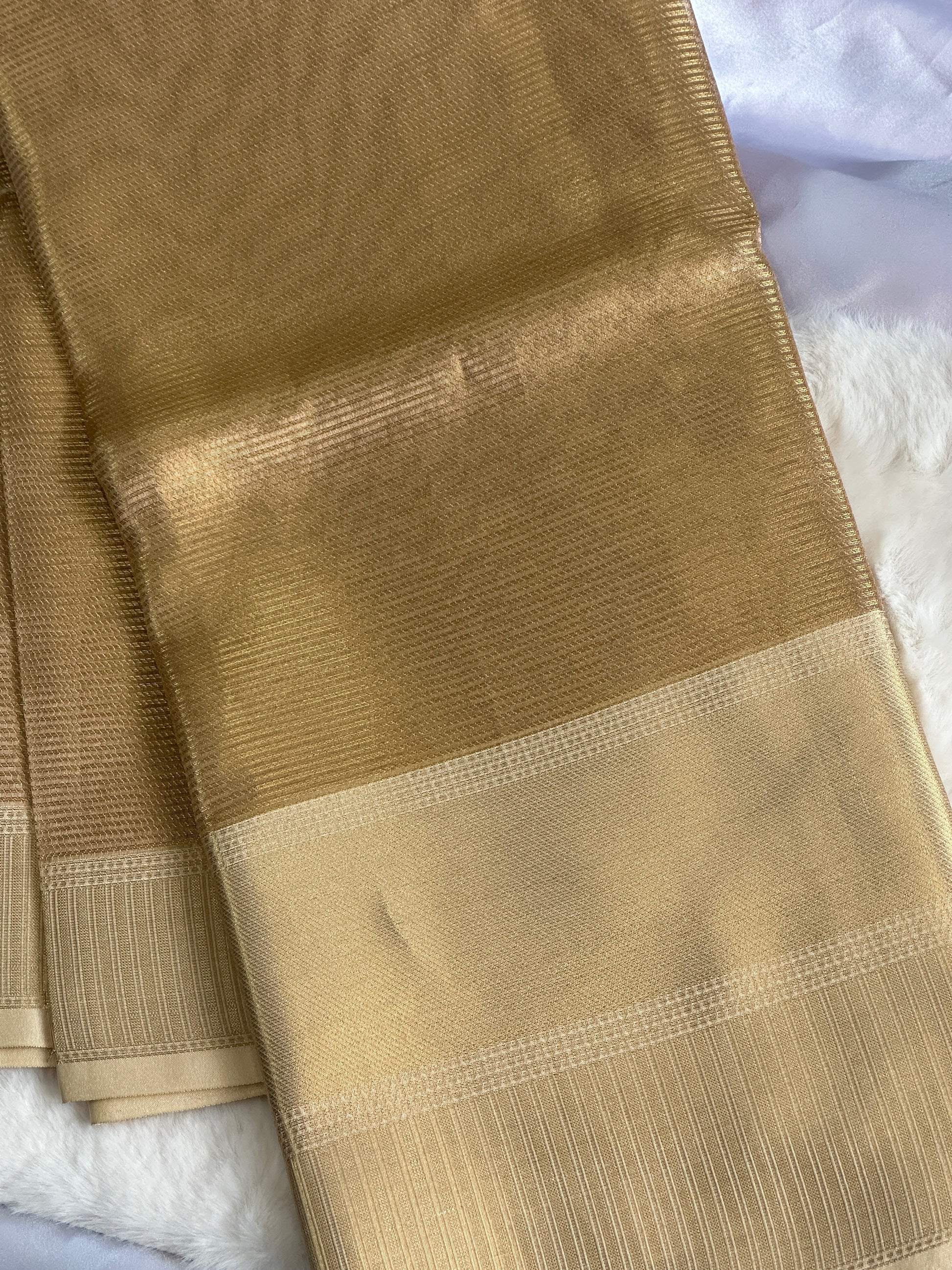 Gold Tissue Saree