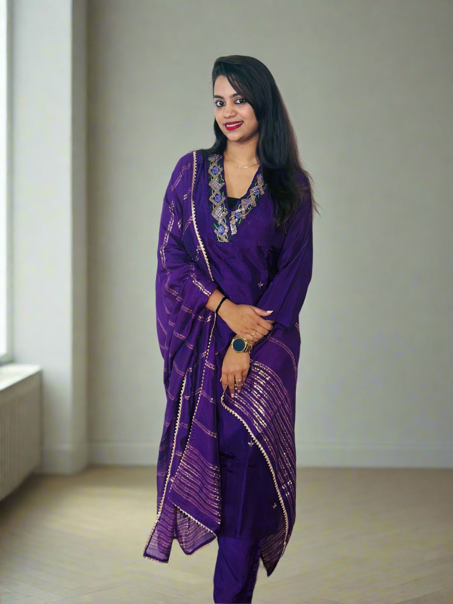 Purple Haze Salwar Set