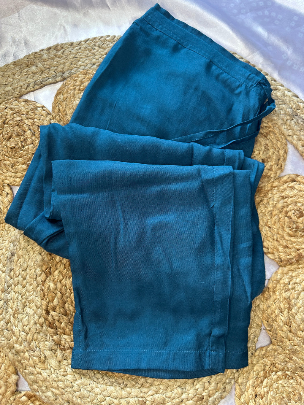 Teal Blue Suit Set