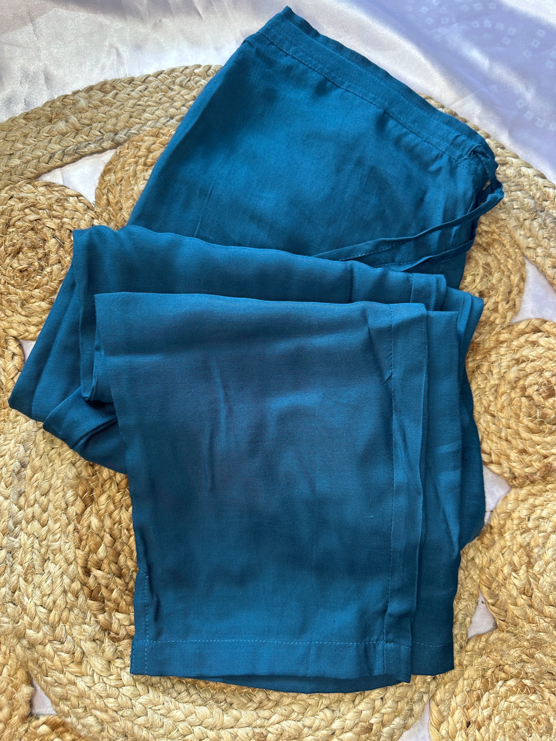 Teal Blue Suit Set