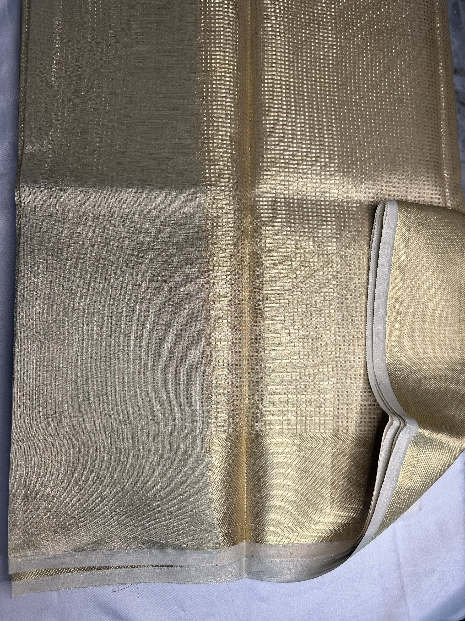 Nayanthara Inspired Tissue Saree