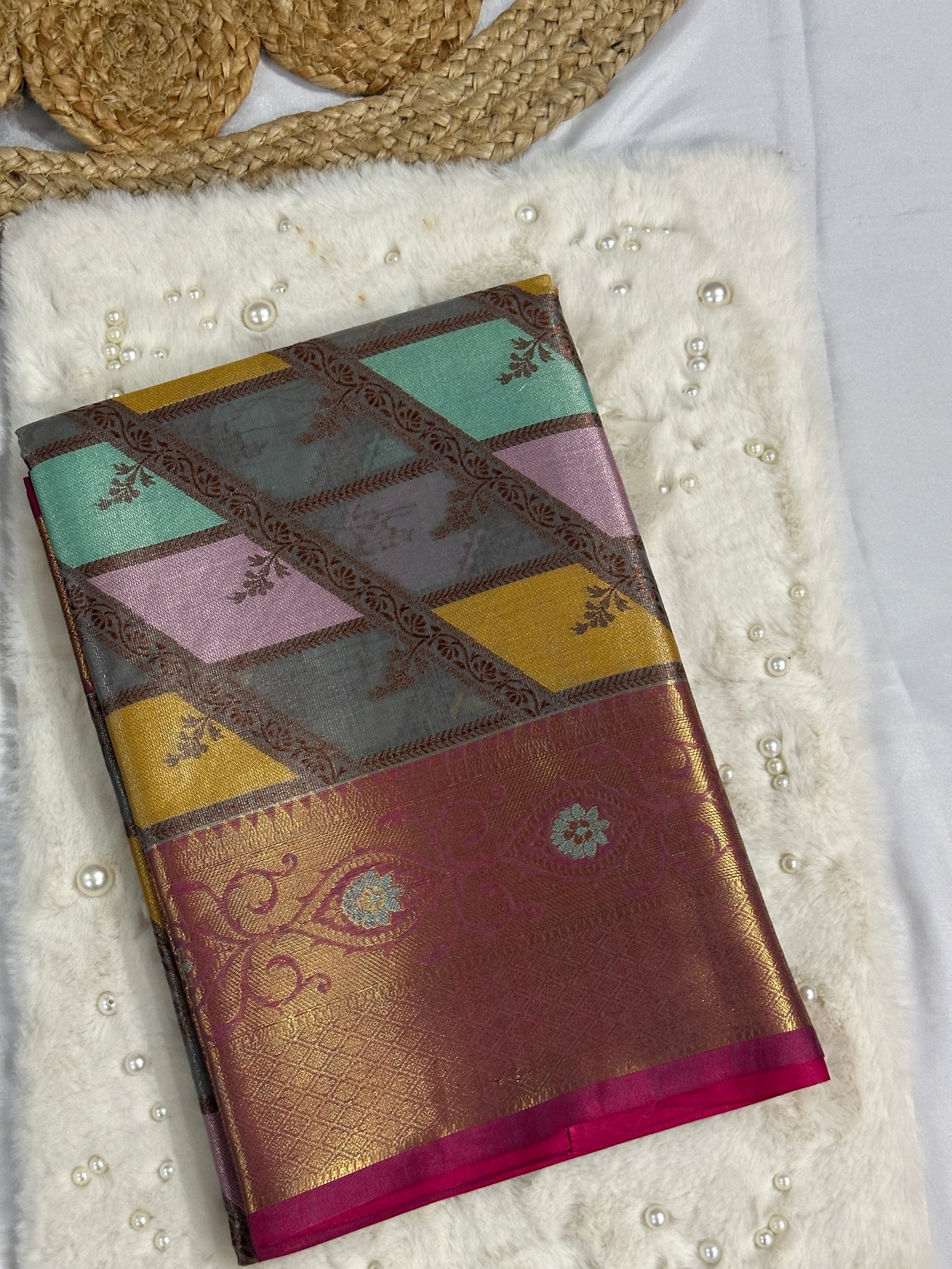 Banarasi Warm Silk Rangkaat Saree