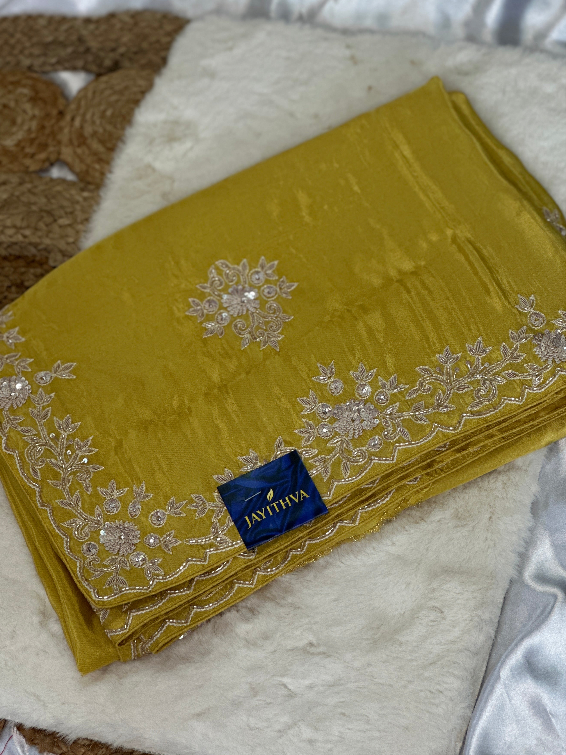Swarnika Handwork Saree