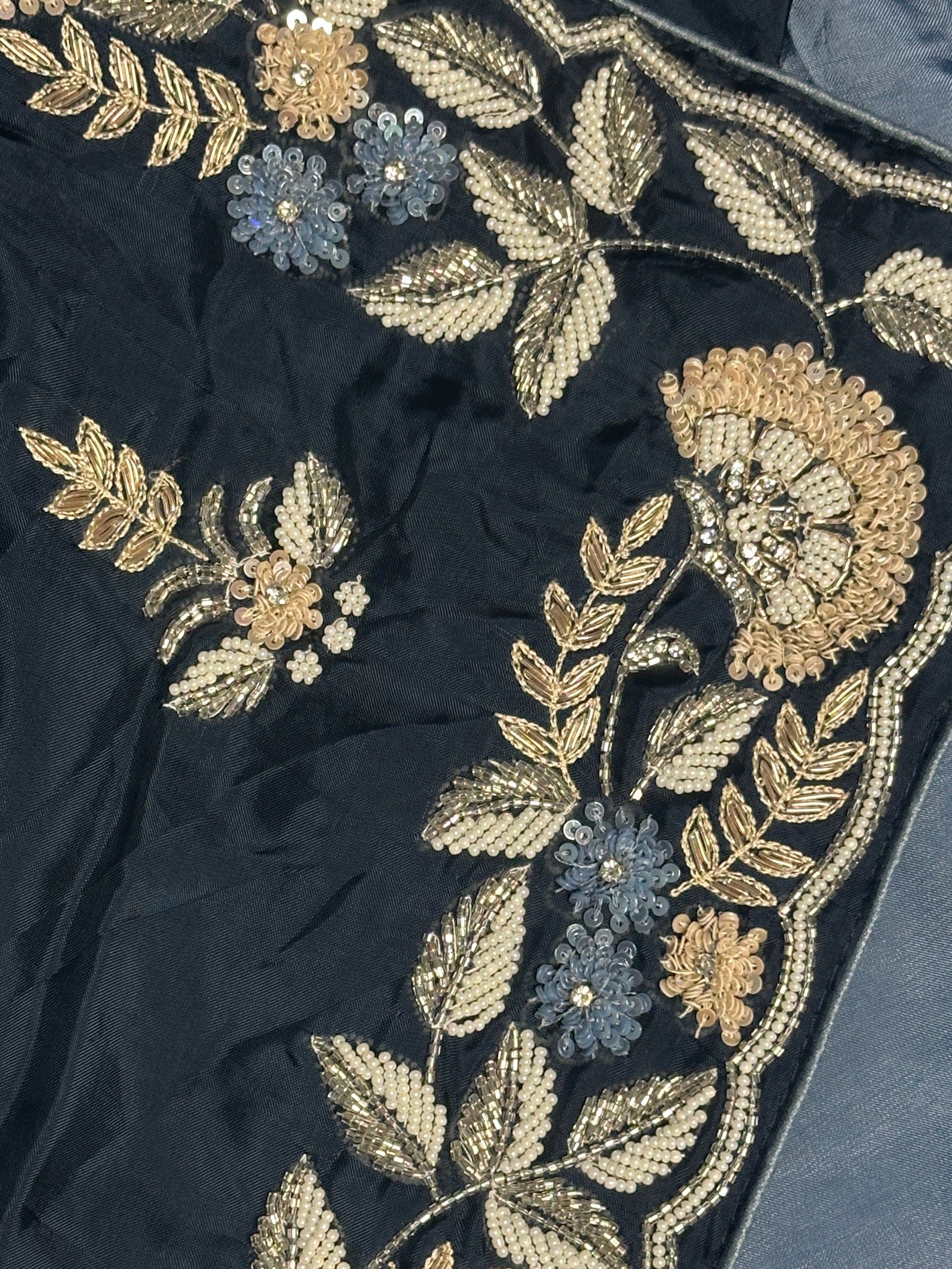Blue Party Wear Saree