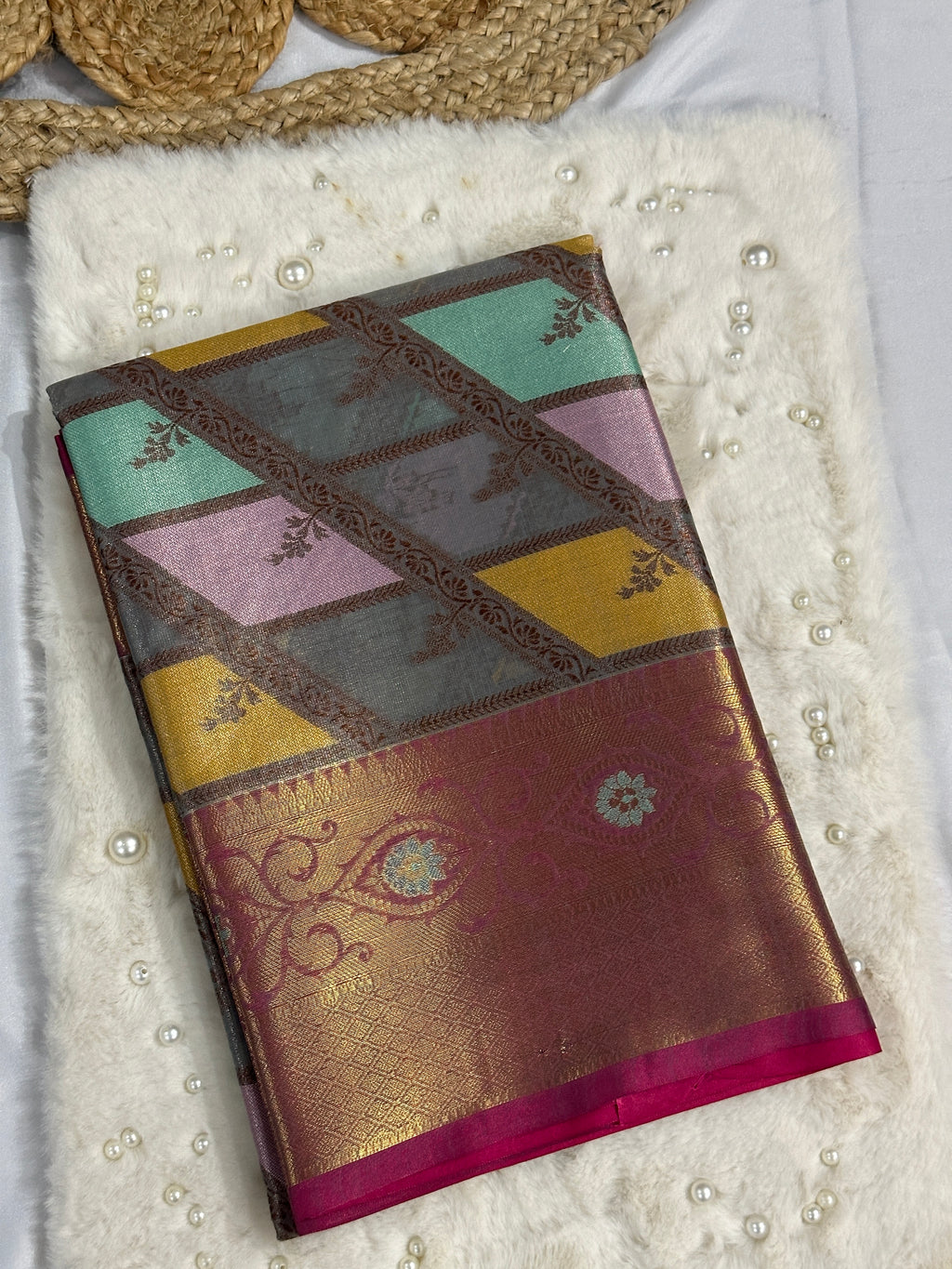 Banarasi Warm Silk Rangkaat Saree