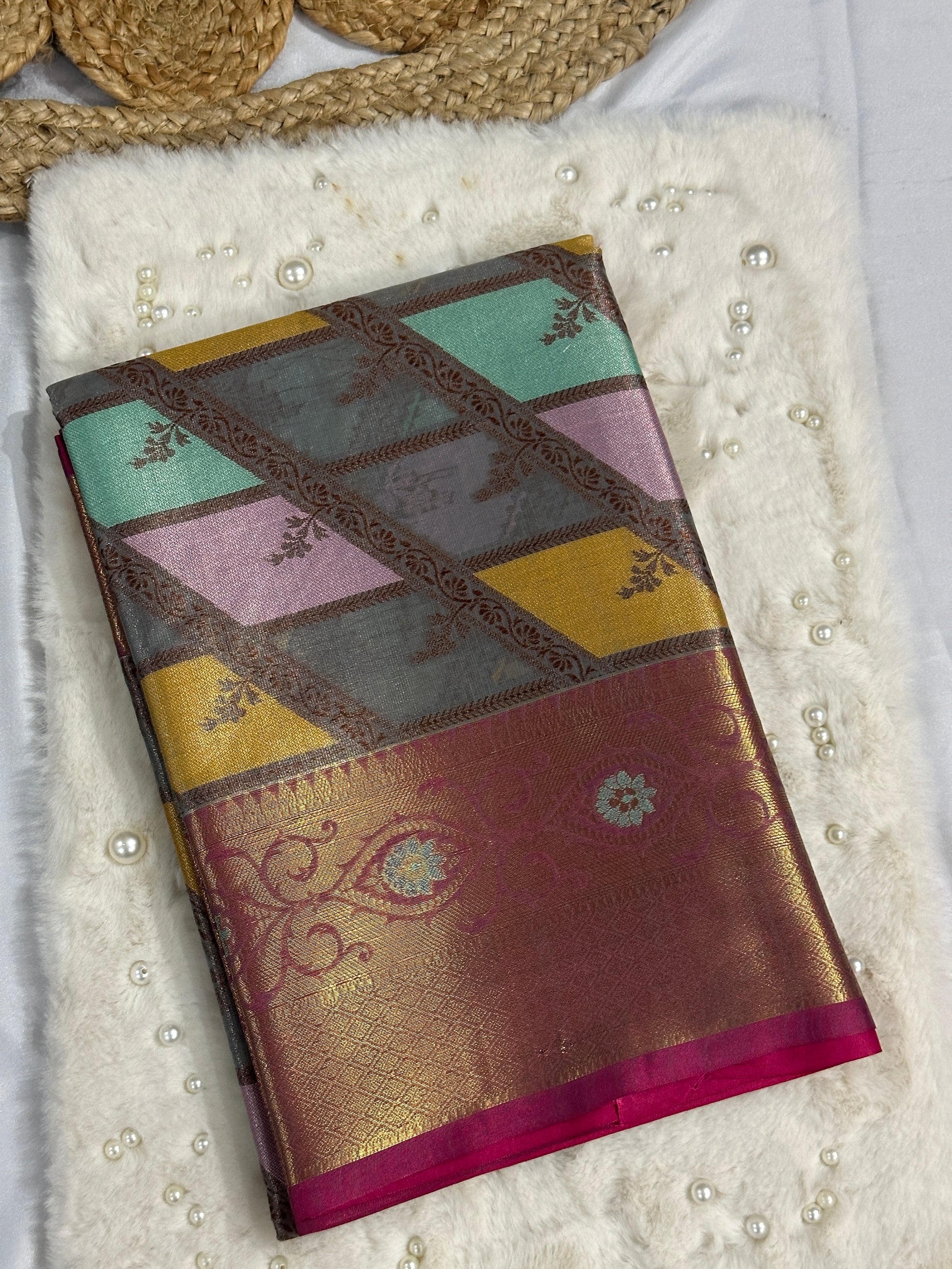 Banarasi Warm Silk Rangkaat Saree