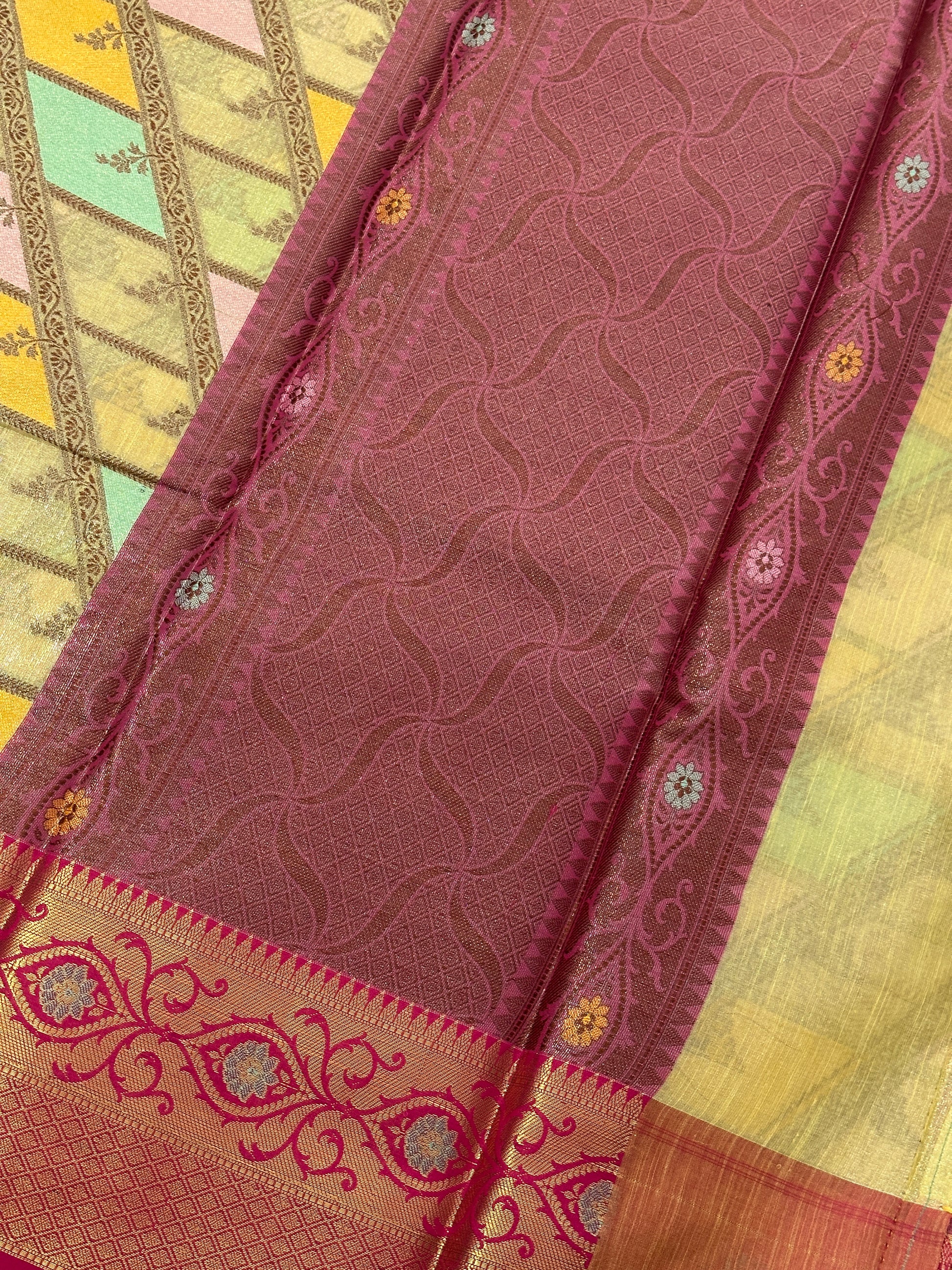 Banarasi Warm Silk Rangkaat Saree