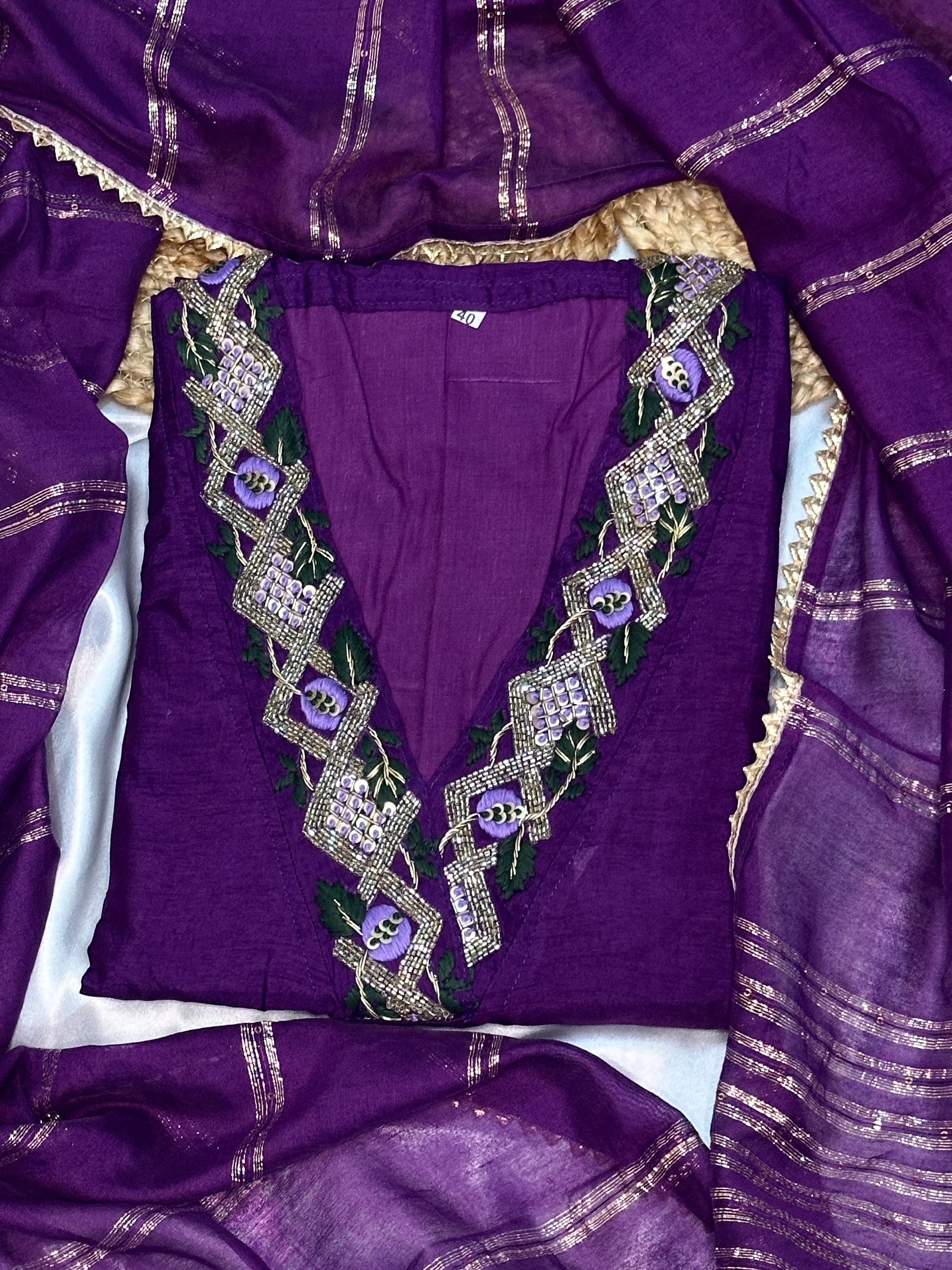Purple Haze Salwar Set