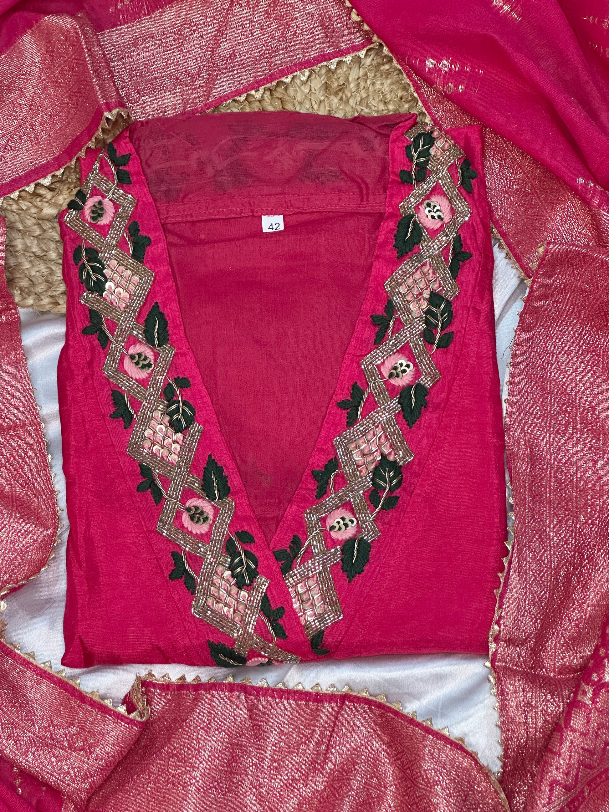 Pink Mirage Salwar Set