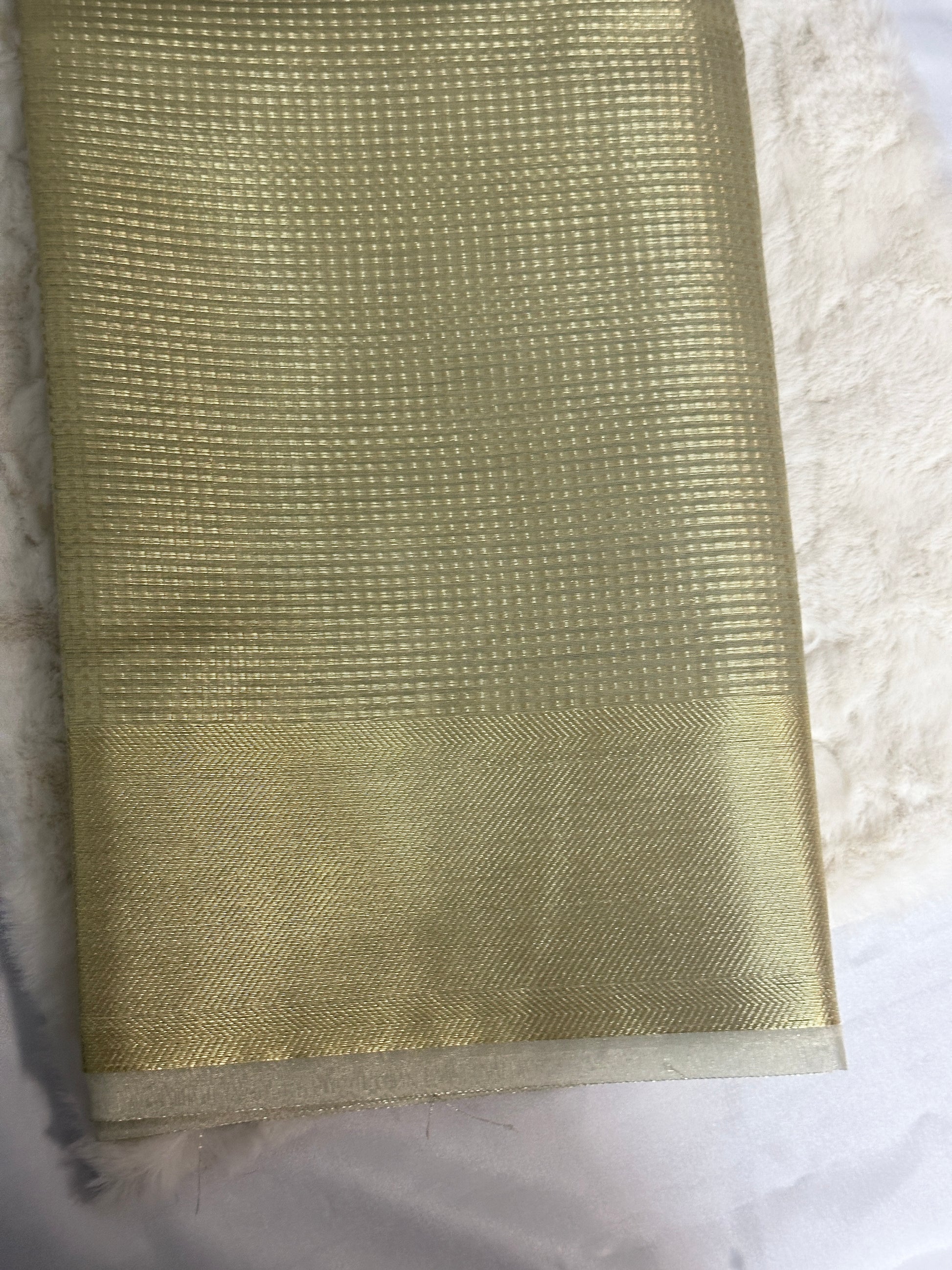 Nayanthara Inspired Tissue Saree