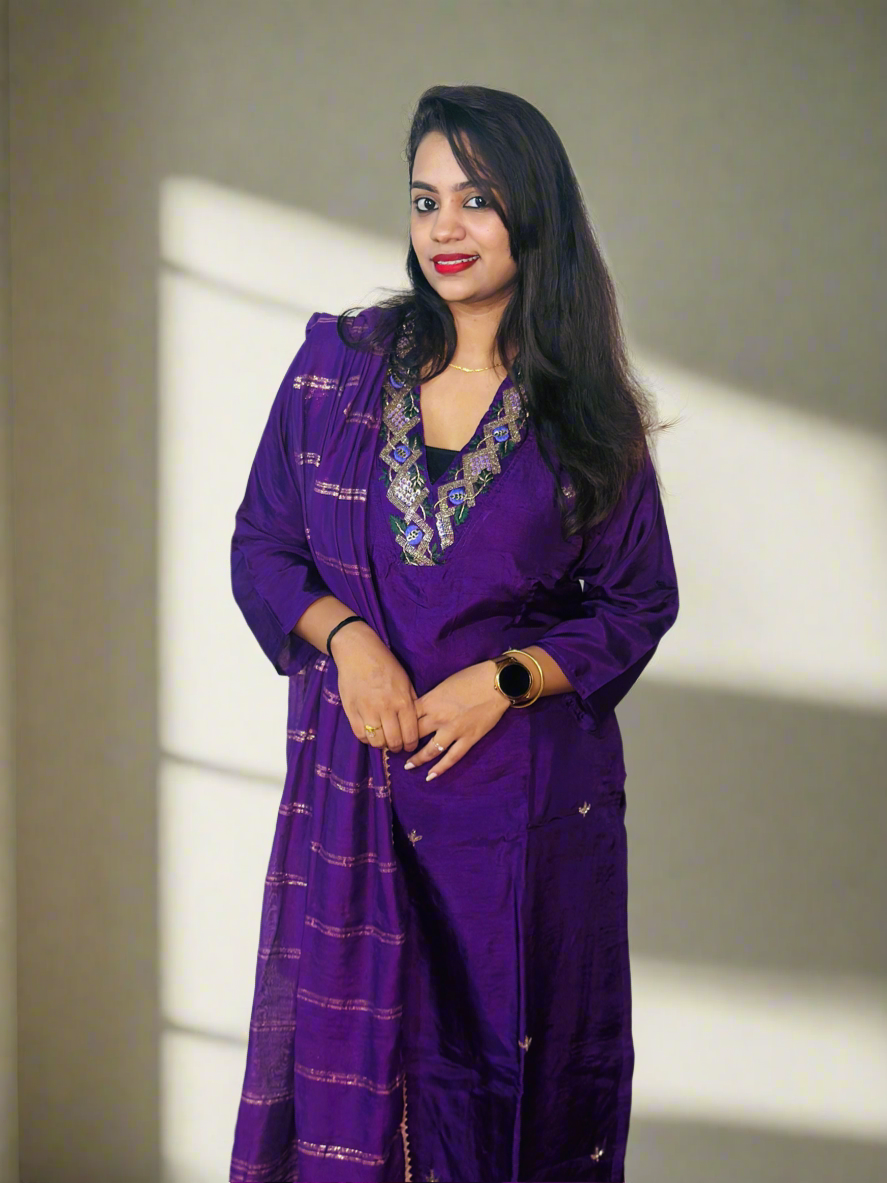 Purple Haze Salwar Set