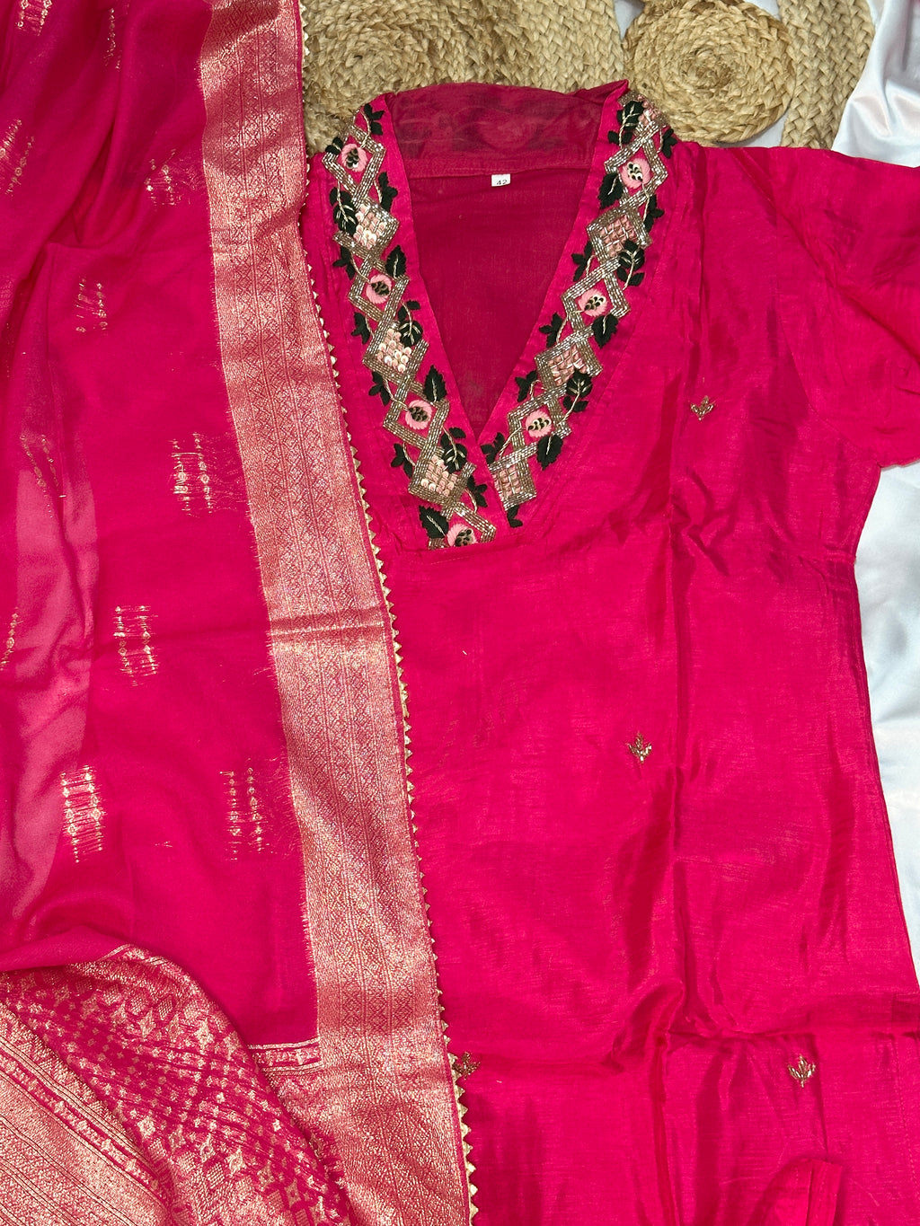 Pink Mirage Salwar Set