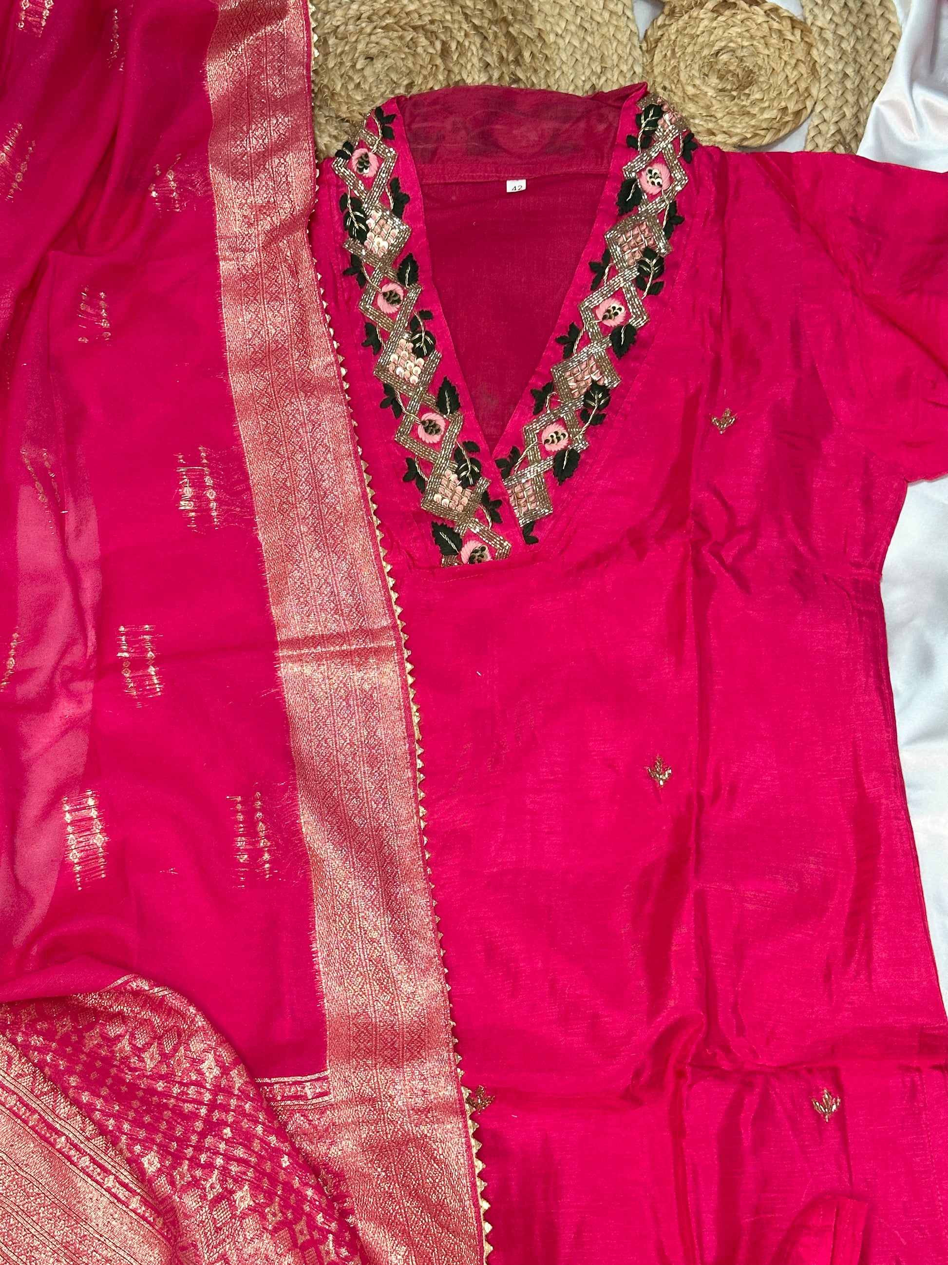 Pink Mirage Salwar Set