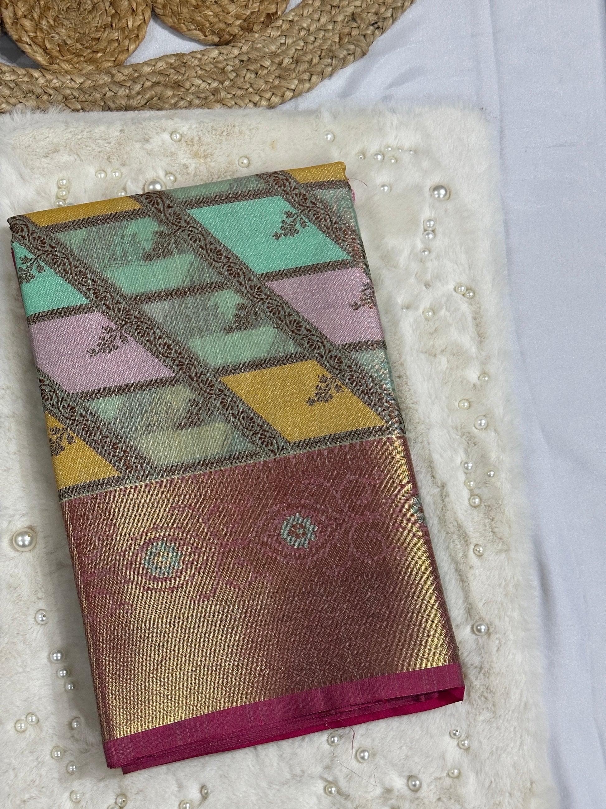 Banarasi Warm Silk Rangkaat Saree